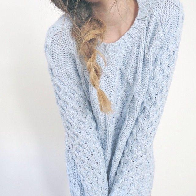 Light blue sweater